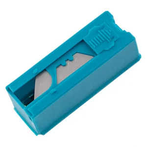 Gross Лезвия, 19 мм, трапециевидные, пластиковый пенал, 12 шт 79376