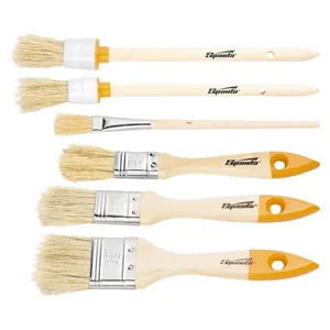 Sparta Набор кистей, 6 шт, плоские 3/4", 1", 1/5" круглые №1, №2, №4 841145