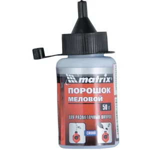 Matrix Порошок меловой синий, 50 г, для разметочных шнуров 84861