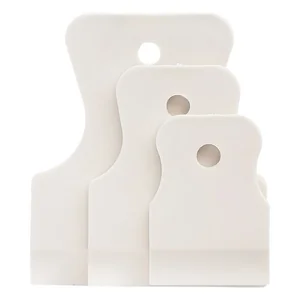 Сибртех Набор шпателей 40-60-80 мм, белая резина, 3 шт,Россия 85803