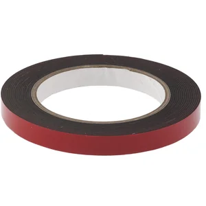 Matrix Лента клейкая на вспененной основе, двусторонняя черная усиленная, 12 мм х 5 м 89083