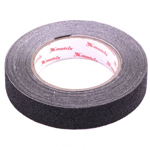 Matrix Лента клейкая противоскользящая, черная 25 мм x 10 м 88706
