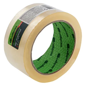 Сибртех Клейкая лента, 50 мкм, 48 мм х 66 м, цвет прозрачный 88736