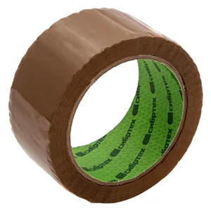 Сибртех Клейкая лента, 50 мкм, 48 мм х 66 м, цвет коричневый 88737