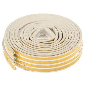 Сибртех Уплотнитель, 12 м, профиль "P", белый 93945