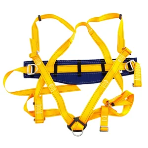 Сибртех Удерживающе-страховочная привязь, модель УСП II, наплечные и набедренные лямки, высокий кушак 89507
