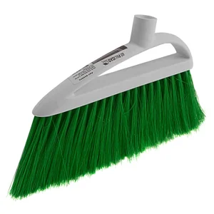 Palisad Щетка пластмассовая для подметания пола, премиум, 23 см, без черенка, салатовая щетина, Home 935575