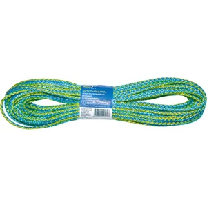 Сибртех Шнур вязаный полипропиленовый с серд."Радуга", 6 мм, L 20 м, Россия 93954