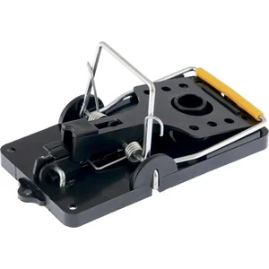 Сибртех Мышеловка пластиковая открытая, металлический механизм, малая, 100 х 45 мм, 2 шт 94125