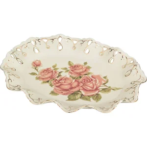 Lefard Блюдо  Корейская Роза  24*19 См Высота=3 См 126-497