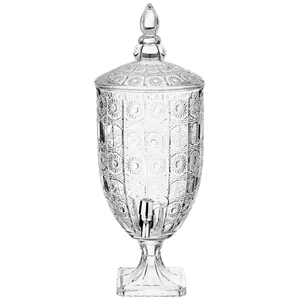 Lefard Диспенсер Для Напитков  Лимонадница Muza Crystal  4,8л. 19*19 См. Высота=54,5 См. 195-203