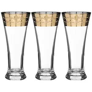 Lefard Набор 3 Бокалов Для Пива 320 Мл  Полоса Версаль  194-403
