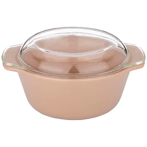 Lefard Форма Для Запекания Со Стеклянной Жаропрочной Крышкой Agness 28*23*13,4см 2,5л Капучино 189-313