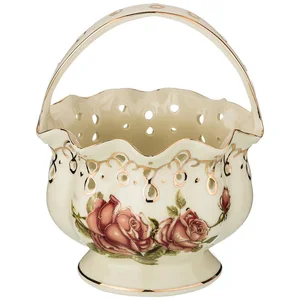 lefard Конфетница С Ручкой Диаметр=12 См Высота=16 См 126-504