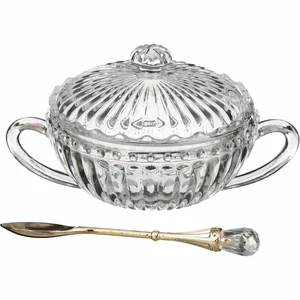 Lefard Сахарница С Ложкой 110 Мл. 13*9.5 См. Высота=7 См. Коллекция  Muza 355-234