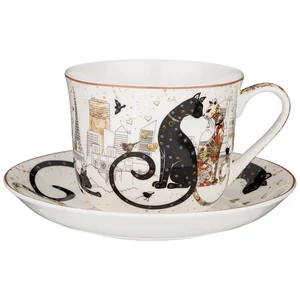 Lefard Чайная Пара Lefard  Парижские Коты  500 Мл 104-830