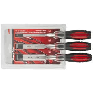 Matrix Набор долот-стамесок плоских "Тигровый глаз", 3 шт, 8-16-22 мм 24431