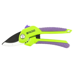 Palisad Секатор с наковальней, 210 мм, шестеренный привод, двухкомпонентные рукоятки, 60531