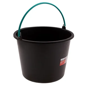 Matrix Ведро строительное пластмассовое 12 л, ударопрочное, обрезиненная ручка 81462