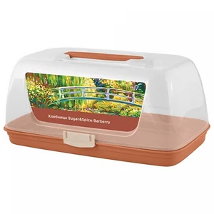 DELTA Хлебница Sugar&Spice Barberry с защелками и ручкой 35x20x16 см SE223810574 Импрессионисты