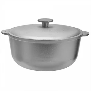 ГАРДАРИКА Кастрюля алюминиевая с крышкой, 5 л  05-3