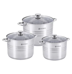 ZEIDAN Набор кастрюль Z-50659 4,0л 3,0л 2,1л