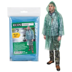 Mallony Дождевик Ecos, плащ на липучках, 40 мкм ПВД р-р 48-54,XXL. 003932-SK
