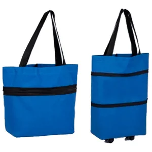 Mallony Сумка-тележка складная ATB-02 Море, 39(53)*39*13 см 104584-SK