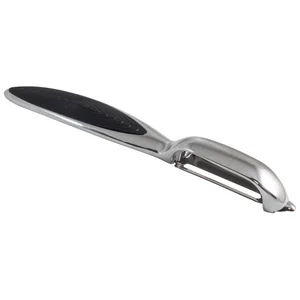 MALLONY Овощечистка MODERNO с вертикальным лезвием, прорезиненная ручка. 984044-SK