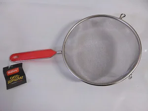 MALLONY Дуршлаг из нерж стали с пластик. ручкой Tagliatelle, диа 24,5 см. 985507-SK