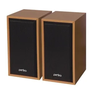 PERFEO Колонки 2.0 PF-84-WD CABINET 2х3Вт бук\дерево PF-4326