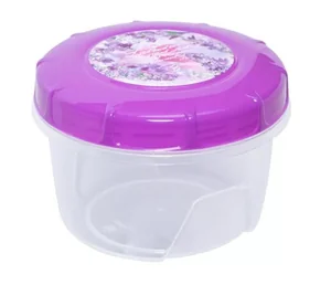 ПОЛИМЕРБЫТ Банка 0,7л. ЛАВАНДА д/хран. прод. 57708