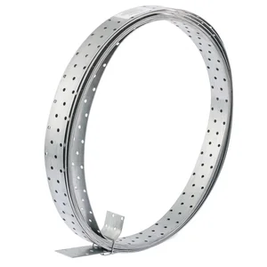 СИБРТЕХ Лента перфорированная монтажная, 1.5 мм, LM 4см х 10 м, отвер. 4.5-5 мм, цинк Россия 46582