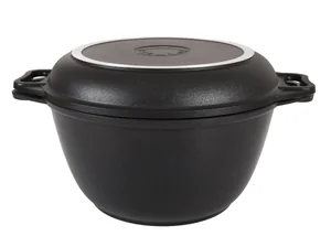 KUKMARA Казан с крышкой-сковородой 3л с антипригарным покрытием к34а