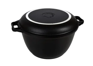 KUKMARA Казан с крышкой-сковородой 4л с антипригарным покрытием к44а