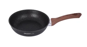 Кукмара Сковорода 22 см с ручкой, АП линия Granit Ultra (Original) сго220а