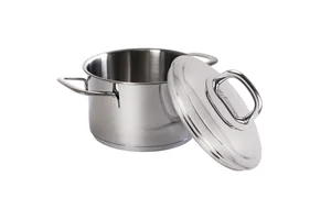 Кукмара Кастрюля из нержавеющей стали 1,8л с металлической крышкой, линия Safia SF-CA1816M