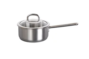 Кукмара Ковш из нержавеющей стали 1,5л с металлической крышкой, линия Safia SF-LDL1516G