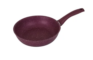 Кукмара Сковорода 22 см с ручкой, АП линия Trendy style (Mystery) 220tsm