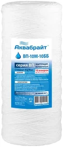 АКВАБРАЙТ Веревочный Картридж для механической очистки воды ВП-10М-10ББ