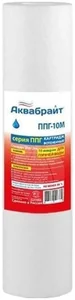 АКВАБРАЙТ Полипропиленовый Картридж с СЕРДЕЧНИКОМ для мех очистки ГОРЯЧЕЙ ВОДЫ ППГ-10М