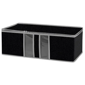 Mallony Ящик текстильный для хранения вещей Black 60*30*20 см. 312616-SK