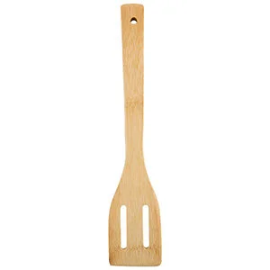 MALLONY Лопатка с отверстиями из бамбука Foresta di bambù, 30*6 см. 007112-SK