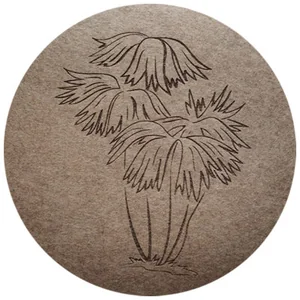 MALLONY Салфетка сервировочная NP-10, диам 38 см, (нетканый полиэстер) 105869-SK