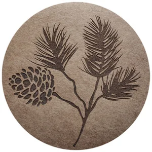 MALLONY Салфетка сервировочная NP-08, диам 38 см, (нетканый полиэстер) 105867-SK