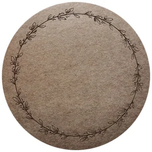 MALLONY Салфетка сервировочная NP-04, диам 38 см, (нетканый полиэстер) 105863-SK