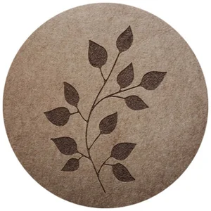 MALLONY Салфетка сервировочная NP-01, диам 38 см, (нетканый полиэстер) 105860-SK