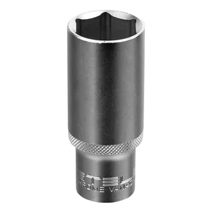 Stels Головка торцевая удлиненная, 24 мм, шестигранная, CrV, под квадрат 1/2 13883