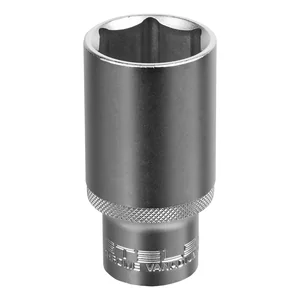 Stels Головка торцевая удлиненная, 32 мм, шестигранная, CrV, под квадрат 1/2 13886