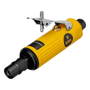 Denzel Пневмошлифмашина прямая PGS25000, 25000 об/мин, 10 шлиф. камней, цанга - 3, 6 мм, 113 л/мин 57464